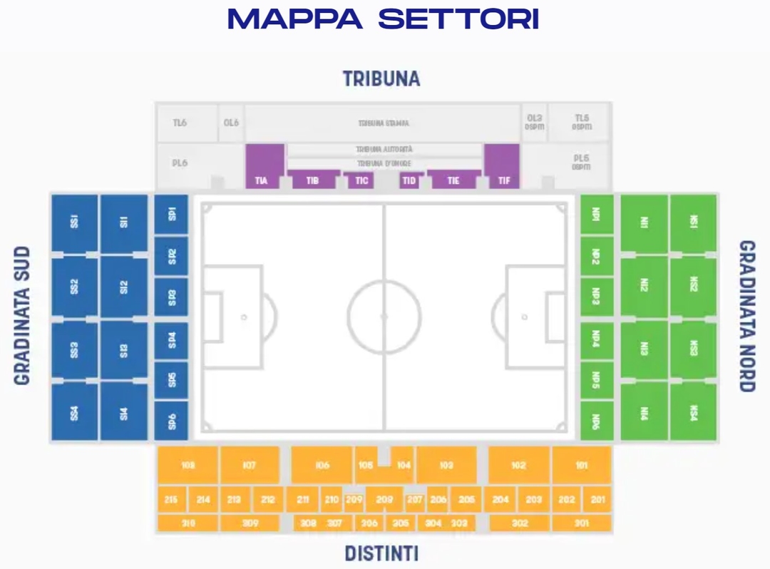 stadium map