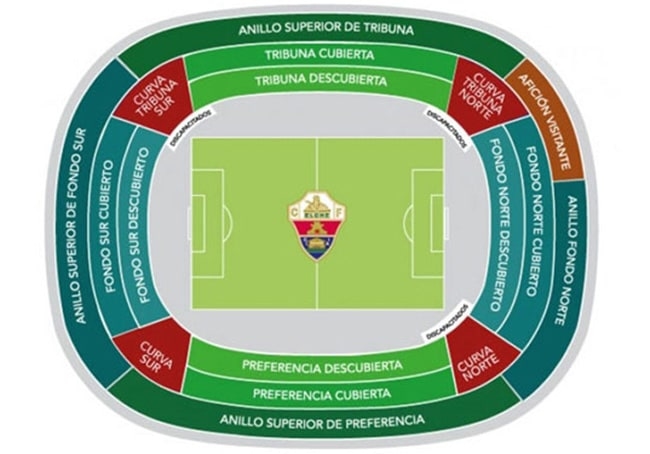 stadium map