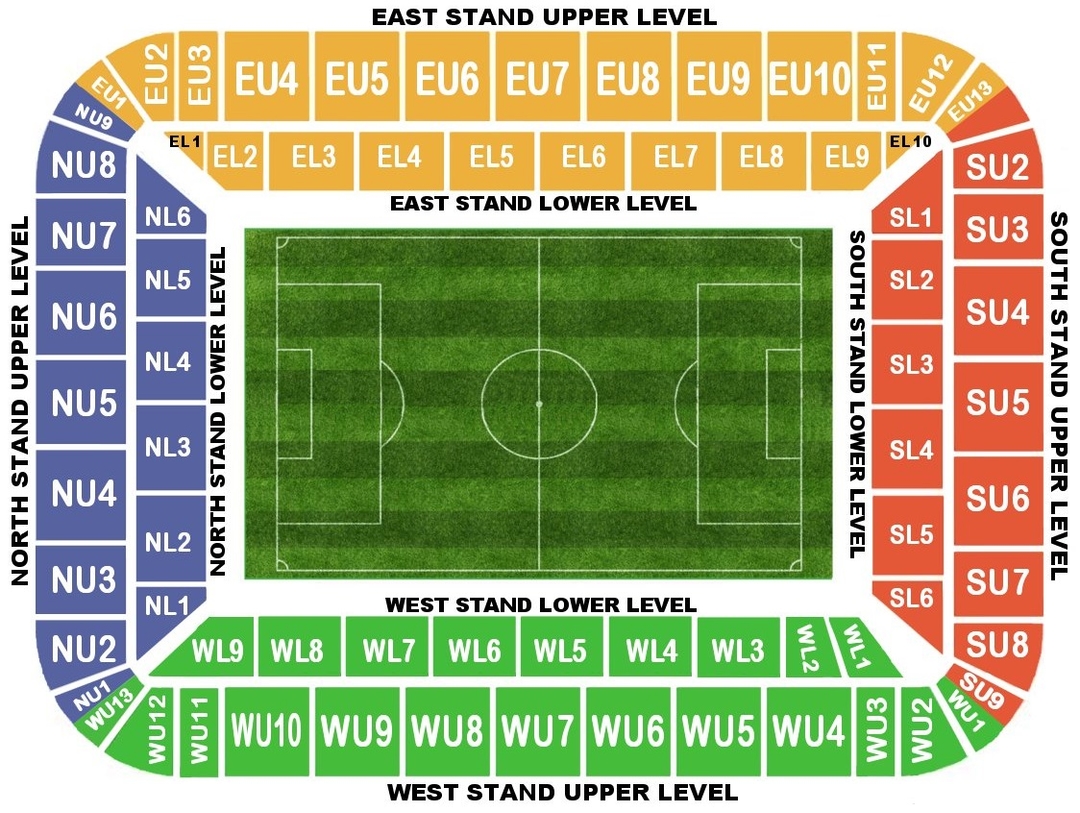 stadium map