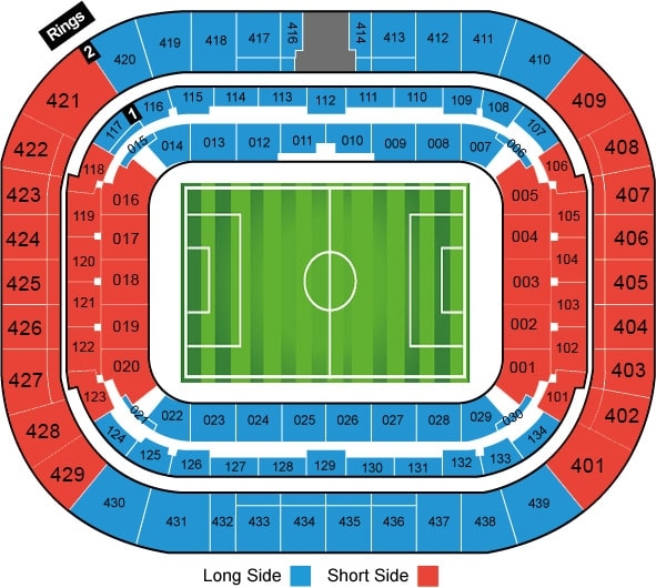 stadium map