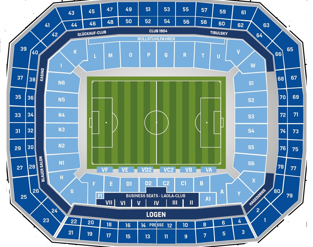 stadium map